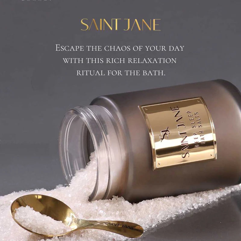 Deep Sleep Bath Salts - with Magnesium, Hyaluronic, and Peptides