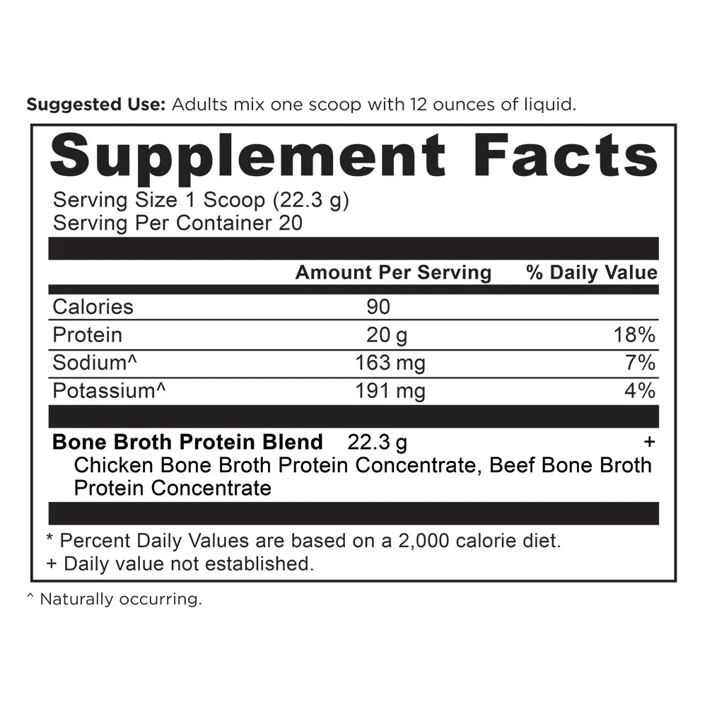 Bone Broth Protein Pure